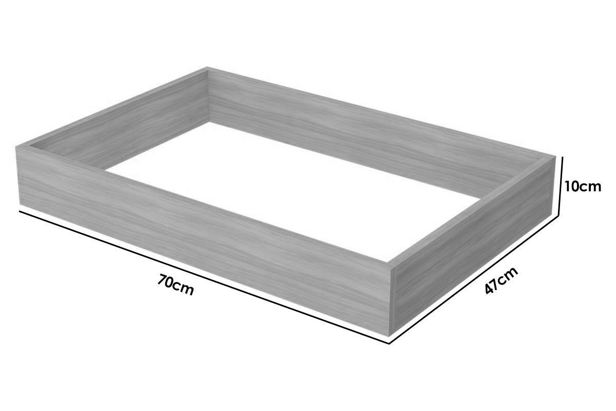 Multiuso Cozinha Nesher Kit de Rodapé 70x47x10cm Multiuso Cozinha Nesher Kit de Rodapé 70x47x10cm