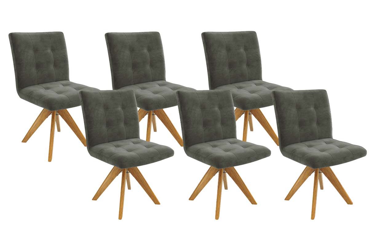 Cadeira Jantar Nice 1C001CA Premium Madeira Maciça Kit 6 Un Kappesberg