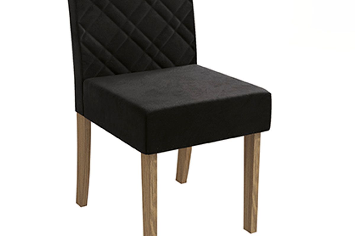 Cadeira Jantar Gardênia 2CAD149 Madeirado Kit 6 Un Kappesberg