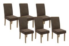 Cadeira Jantar 2CAD142NG Kit 6 Un Kappesberg