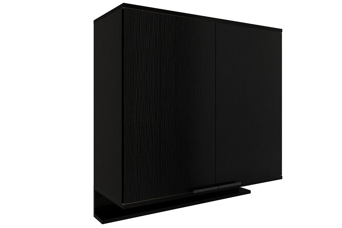 Armário Aéreo Cozinha Carraro Alpha 2502 c/2 Portas 80cm