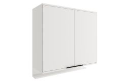 Armário Aéreo Cozinha Carraro Alpha 2502 c/2 Portas 80cm
