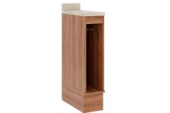 Balcão Cozinha Carraro c/Tampo Bella 2612 c/Porta Toalha 20cm