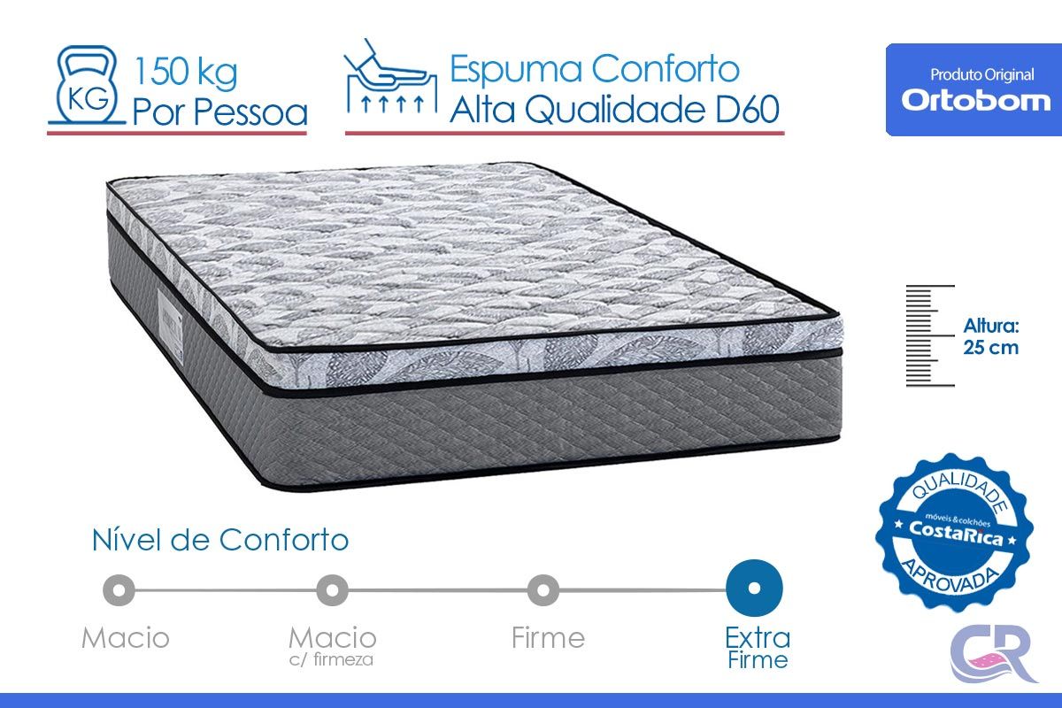 Colchão Ortopédico Herval D65 Perpetual