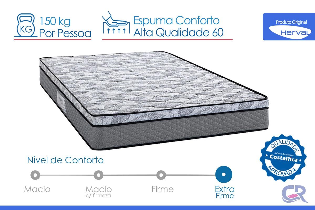 Colchão Ortopédico Herval D65 Perpetual