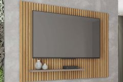Painel Home p/ TV até 70 Pol Aegon 180x120cm - Caemmun - Buriti/Fendi