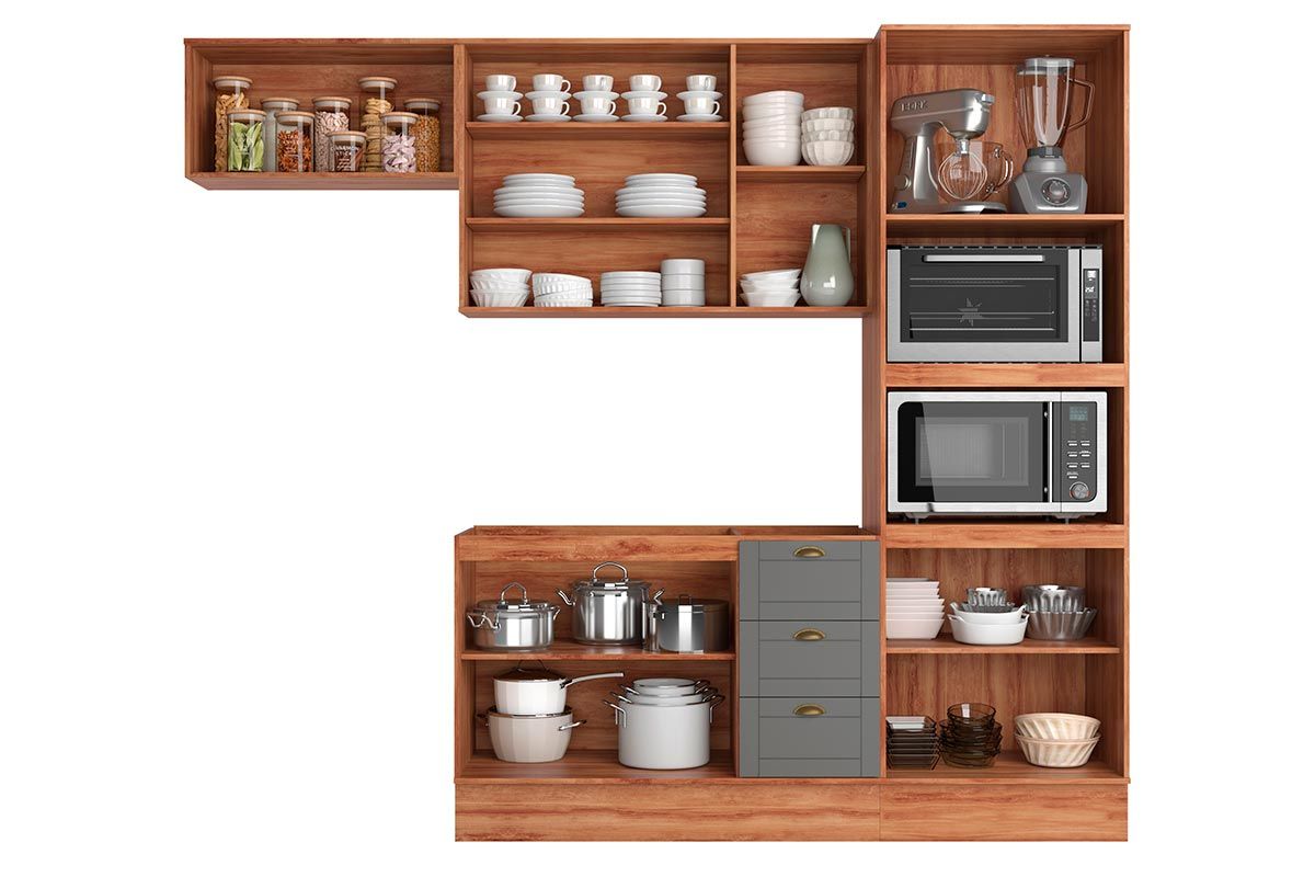Cozinha Completa Carraro 4 Peças Bella C4P57
