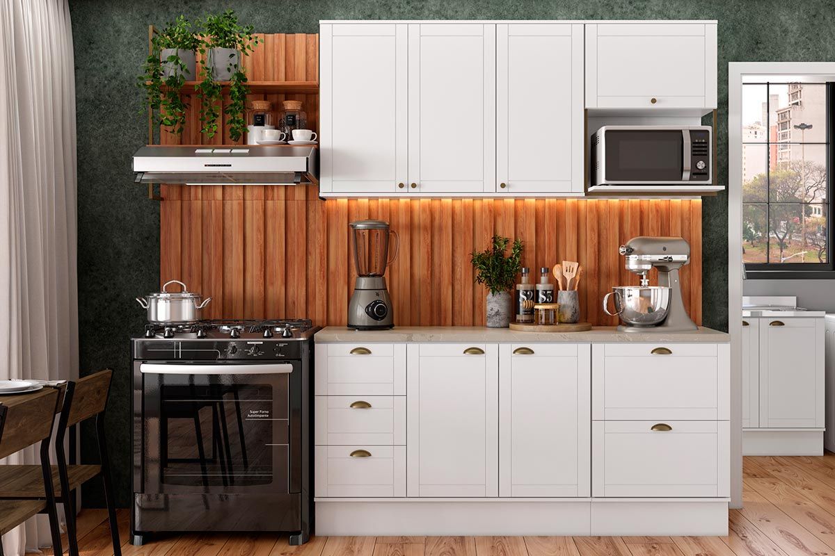Cozinha Completa Carraro 9 Peças Bella C9P60