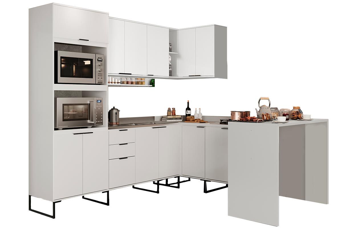 Cozinha Completa Carraro 12 Peças Alpha C12P51