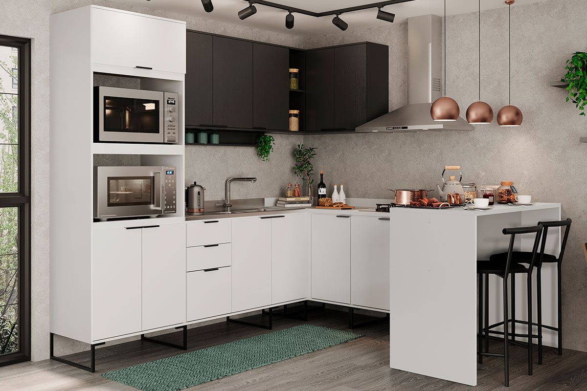 Cozinha Completa Carraro 12 Peças Alpha C12P51
