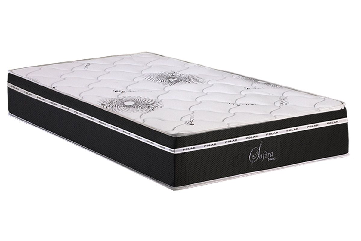 Colchão Molas Ensacadas Polar Safira NewSolteiro - 88x188x30