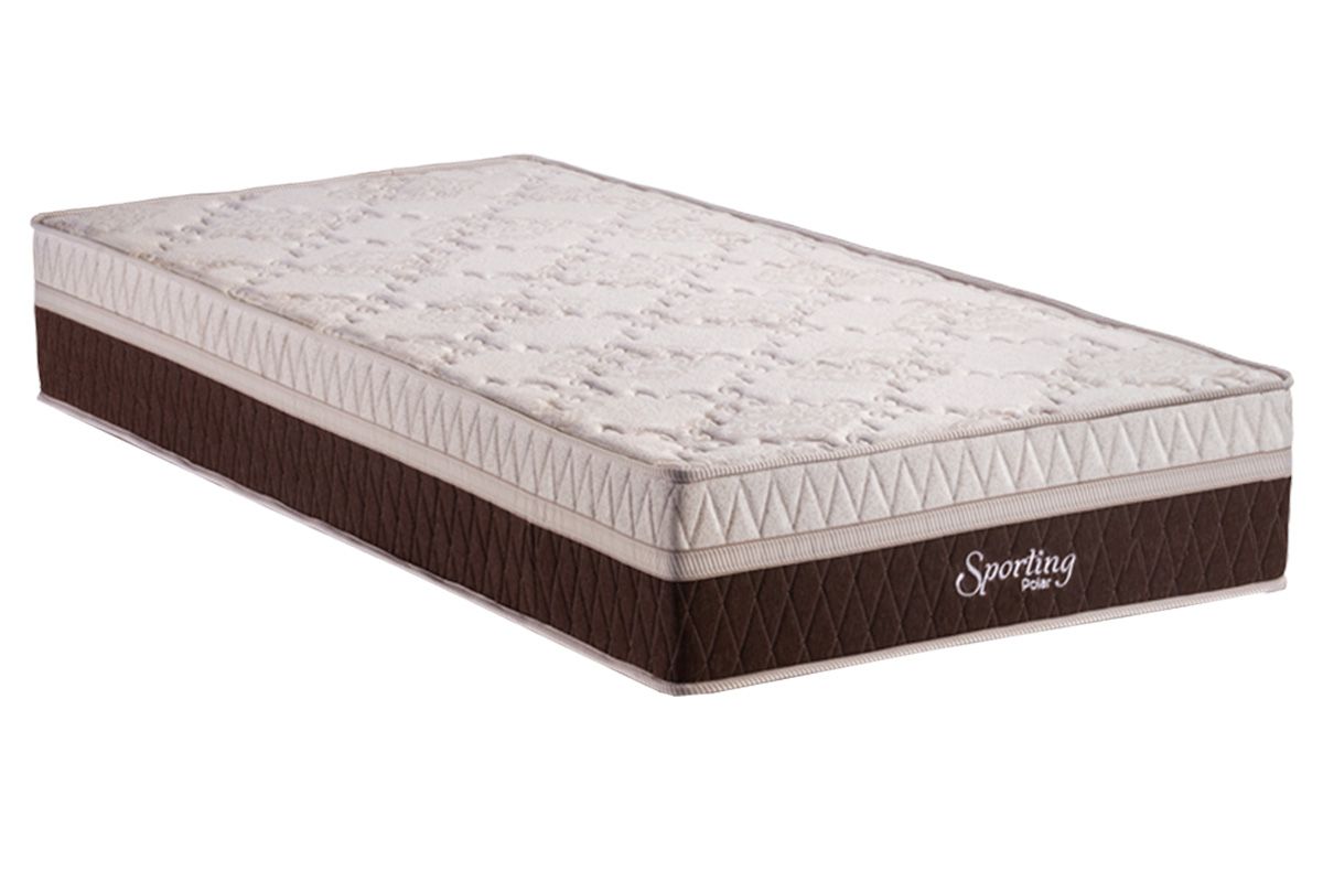 Colchão Molas Ensacadas Polar SportingSolteiro - 88x188x28 