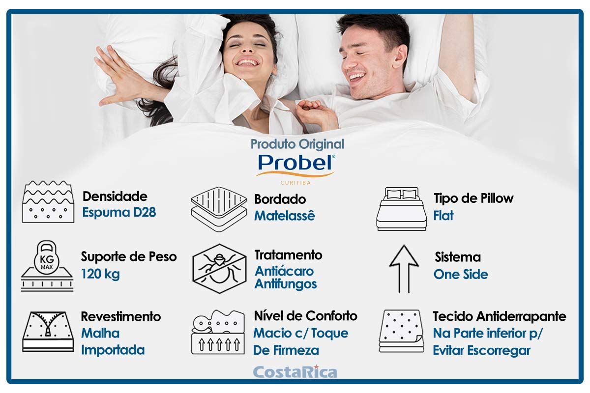 Cama Motorizada Articulada +Colchão Cavalcante Probel