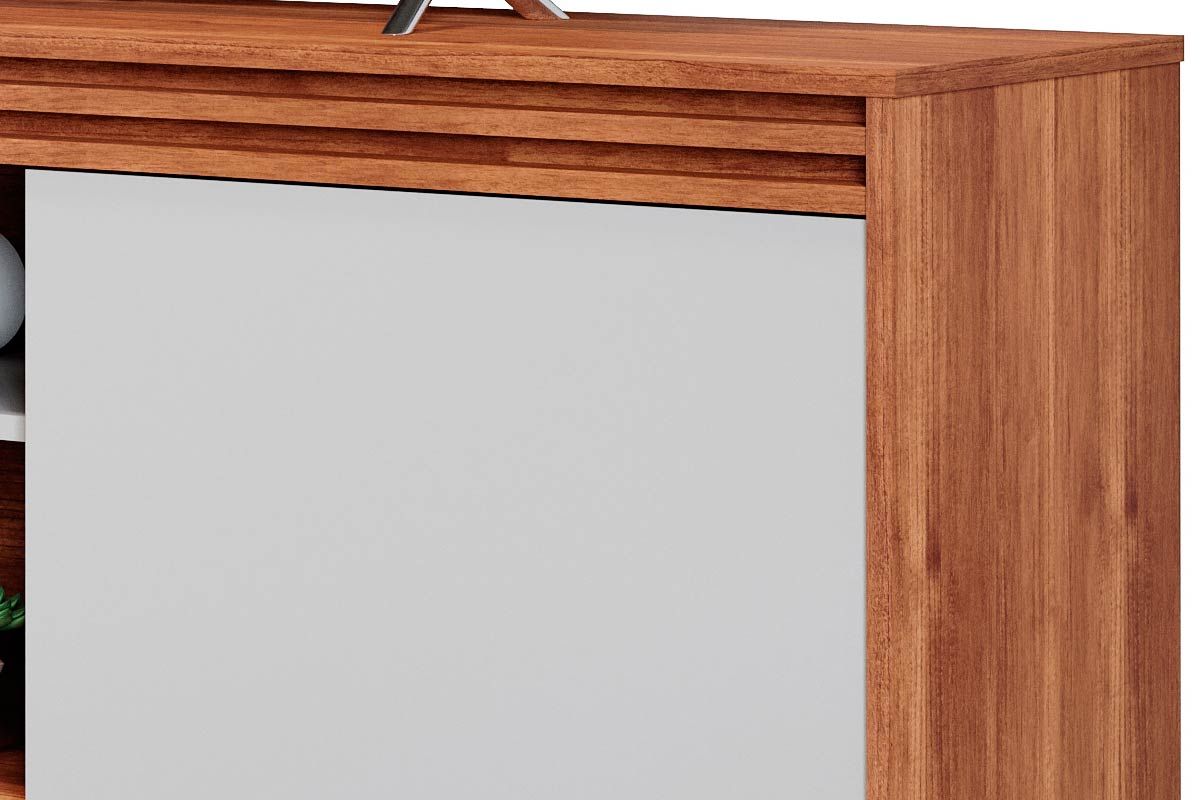 Rack Bancada p/ TV até 55 Pol Grecia 154cm Permóbili Rack Bancada p/ TV até 55 Pol Grecia 154cm Permóbili