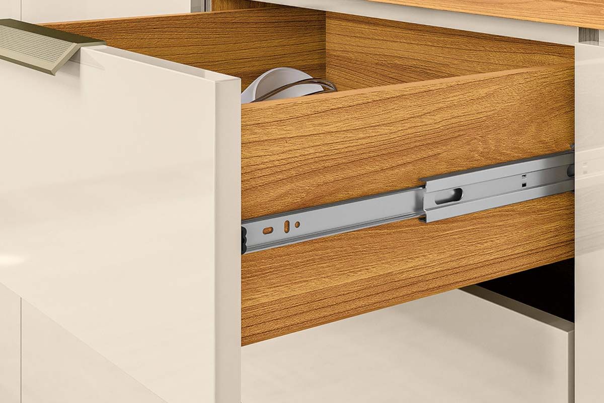 Cozinha Compacta Demóbile Kit Amora c/10 Portas e 2 Gavetas 198cm