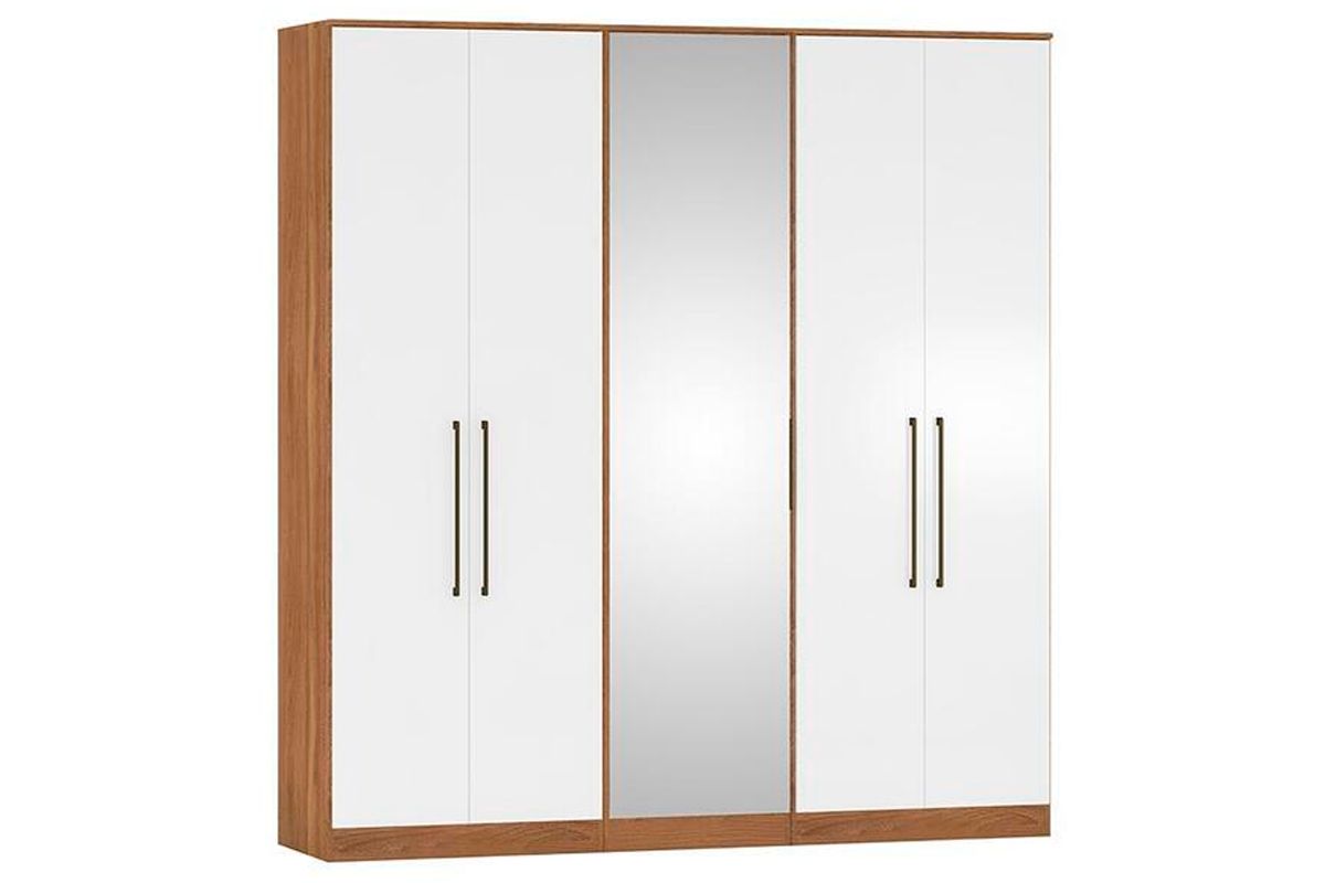 Quarto Casal Modulado Irlanda 3 Peças (3 Armários) QCM164 - Demóbile