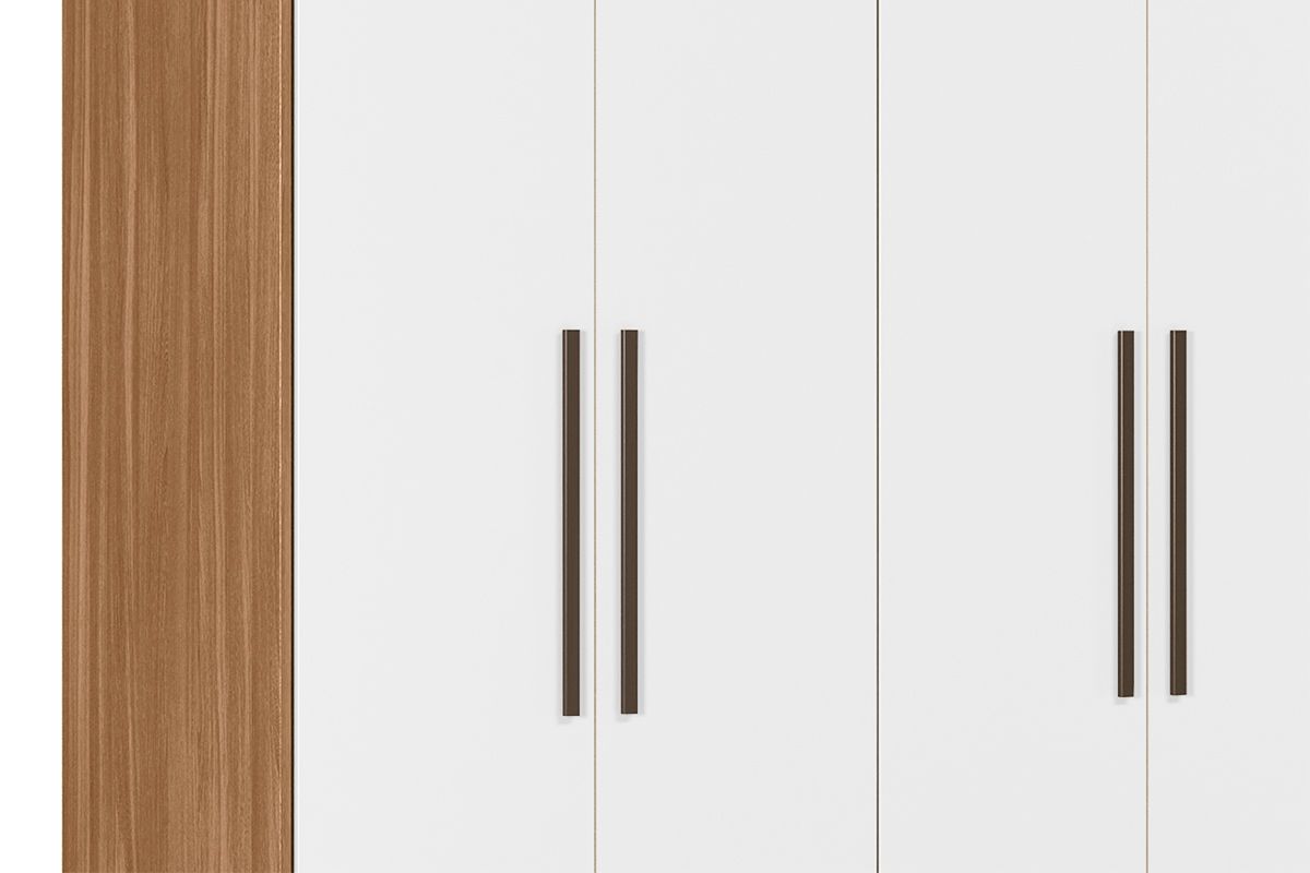 Quarto Casal Modulado Irlanda 4 Peças (2 Armários + 2 Complementos) QCM165 - Demóbile