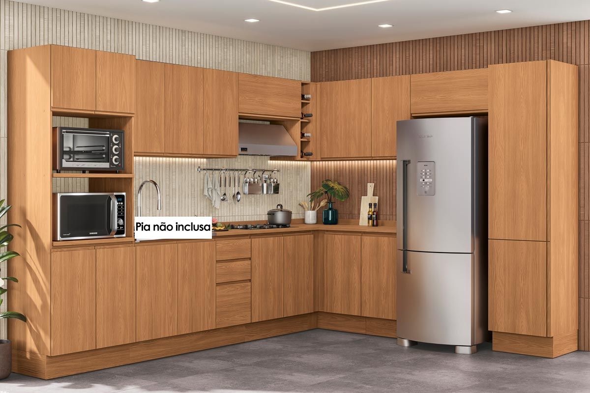Cozinha Completa Kappesberg 14 Peças Ciela C14P80