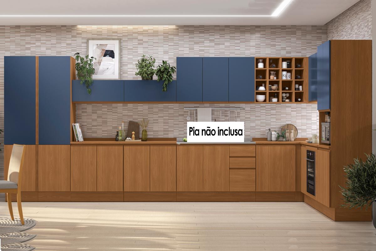 Cozinha Completa Kappesberg 22 Peças Ciela C22P82