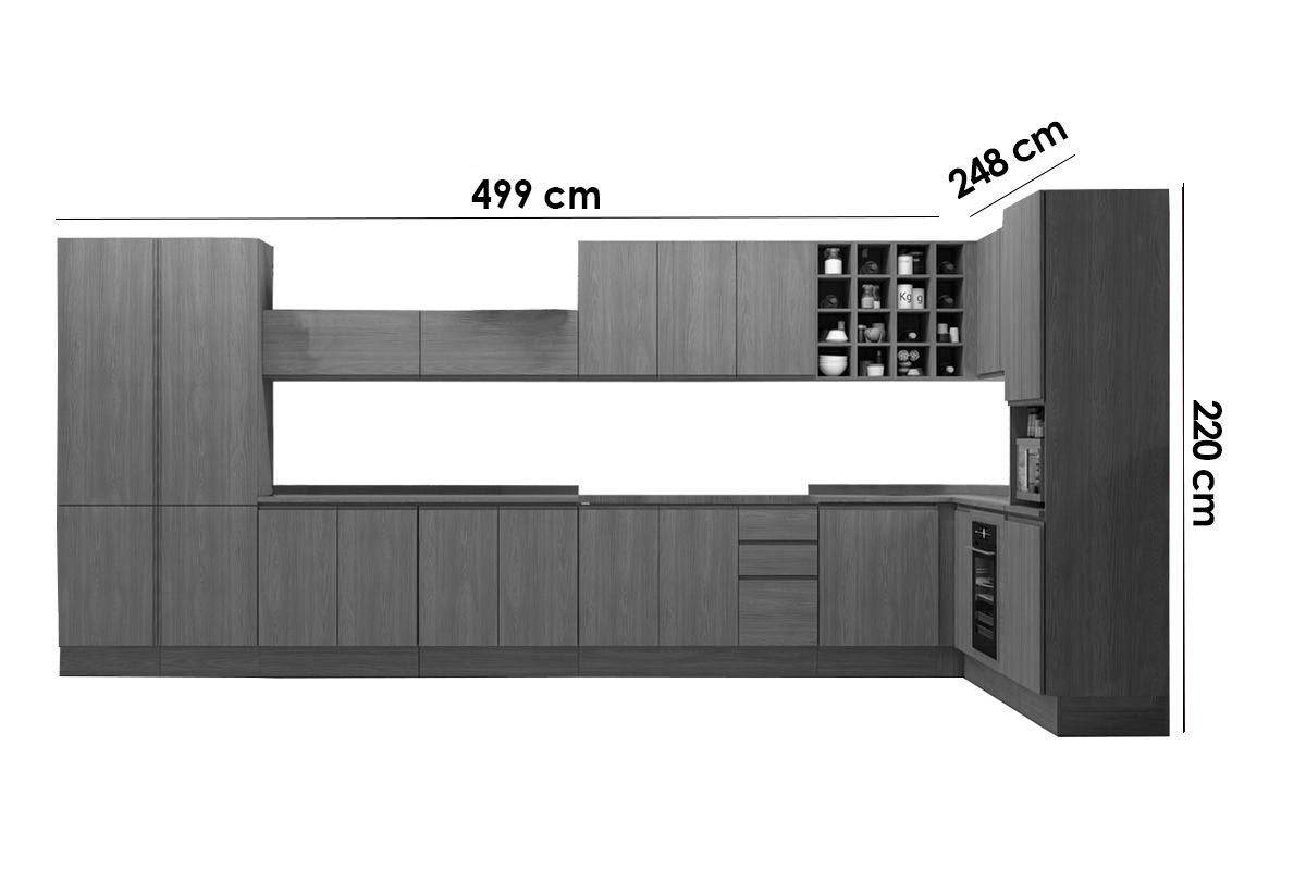 Cozinha Completa Kappesberg 22 Peças Ciela C22P82