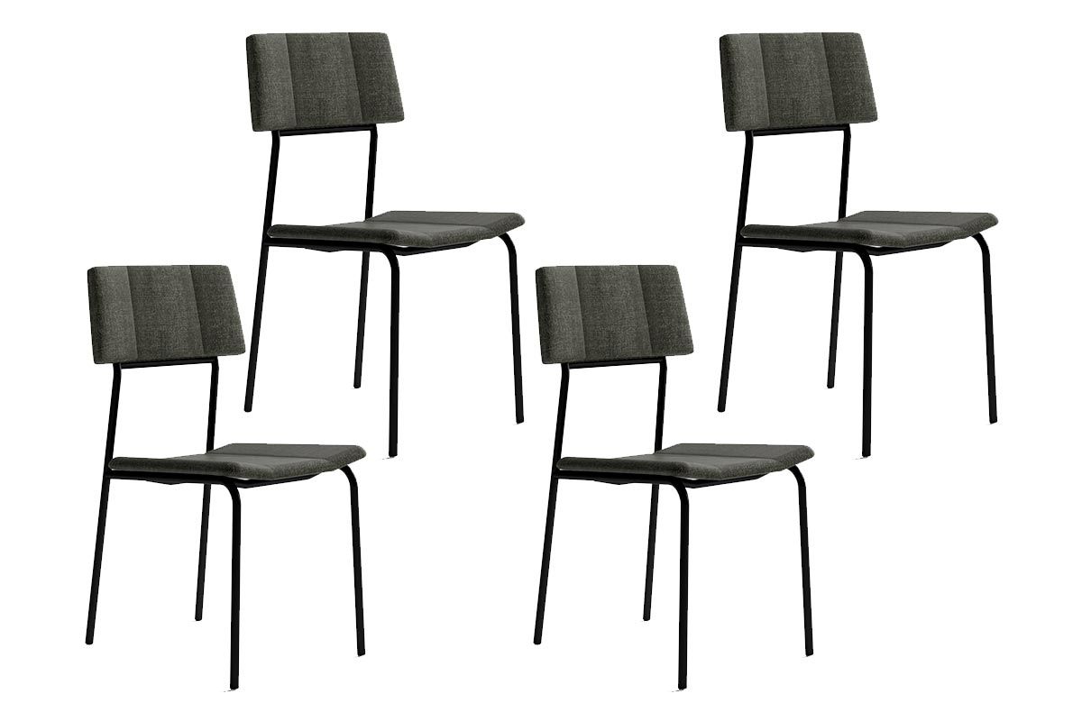 Cadeira Sala de Jantar Lou 1742 Kit 4 Uni - Carraro