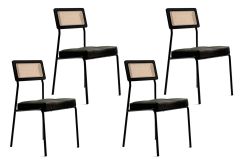 Cadeira Sala de Jantar 1741 Kit 4 Uni - Carraro