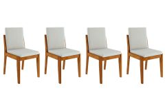 Cadeira Jantar Lady Kit 4Un Nesher