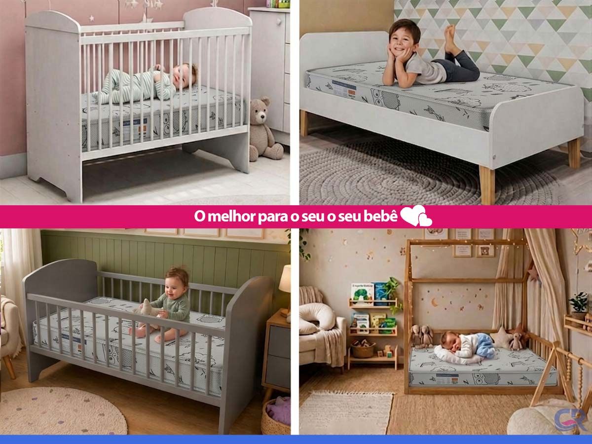 Colchão Ortobom D18 Petit Blanc Malha Colchão Ortobom D18 Petit Blanc Malha