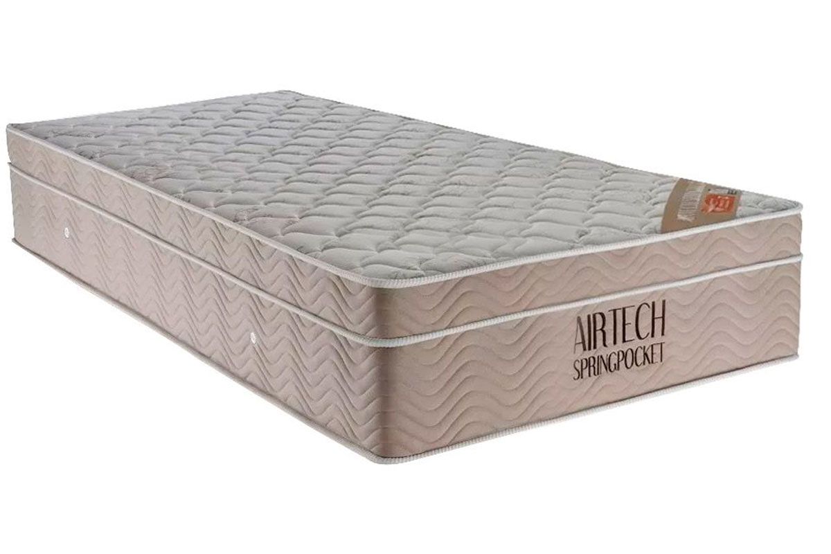 Colchão Molas Ensacadas Ortobom AirtechSolteiro - 78x188x25