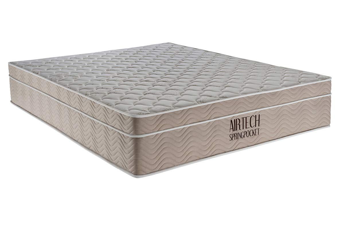 Colchão Molas Ensacadas Ortobom AirtechKing - 193x203x25