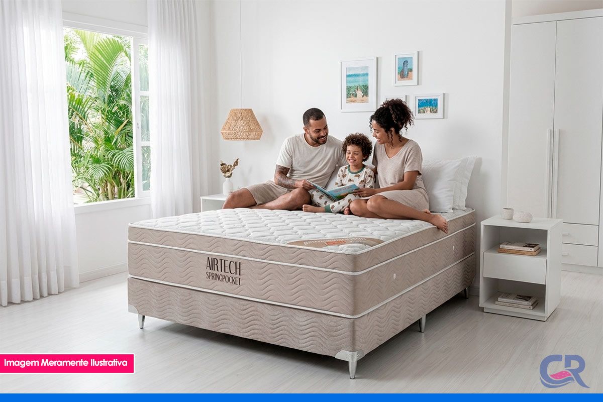 Colchão Molas Ensacadas Ortobom Airtech