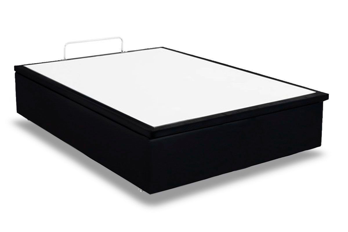 Cama Box Baú Ortobom Physical Tecido Nero Cama Box Baú Ortobom Physical Tecido Nero