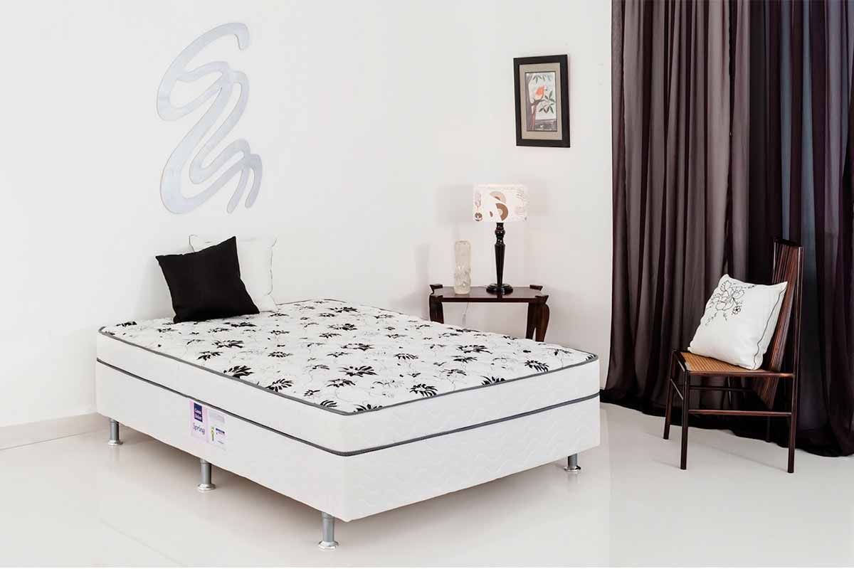Cama Box Conjugado c/Colchão Prime Spring Ortobom Cama Box Conjugado c/Colchão Prime Spring Ortobom
