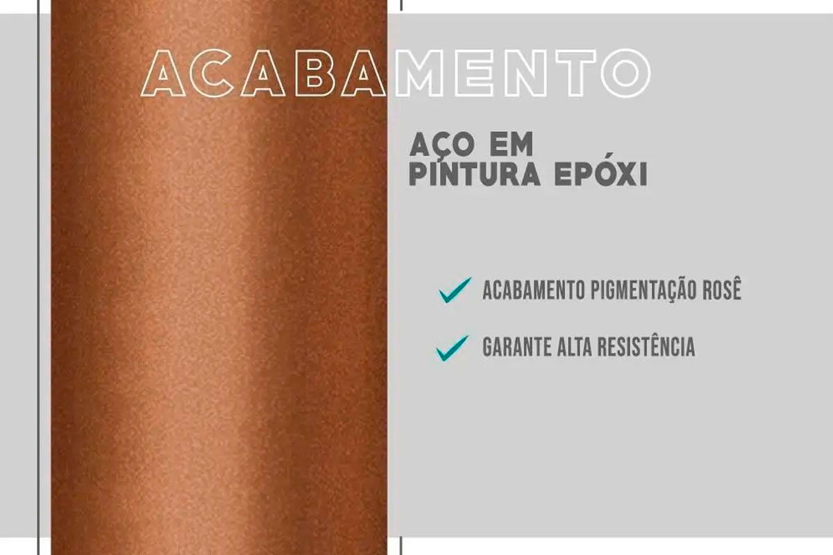 Sala de Jantar Completa Stellar 1598 Aço c/ Tampo Madeirado 120x80cm e 4 Cadeiras Lux - Carraro