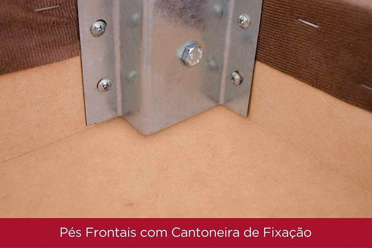 Sala de Jantar Completa Lins c/ Tampo Madeirado 120x80cm e 4 Cadeiras Milla - Henn