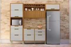 Cozinha Completa Nesher 4 Peças Imperatriz C4P157