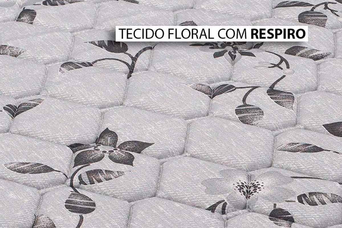 Cama Box Baú CRC +Colchão Ortopédico Ortopedic Herval