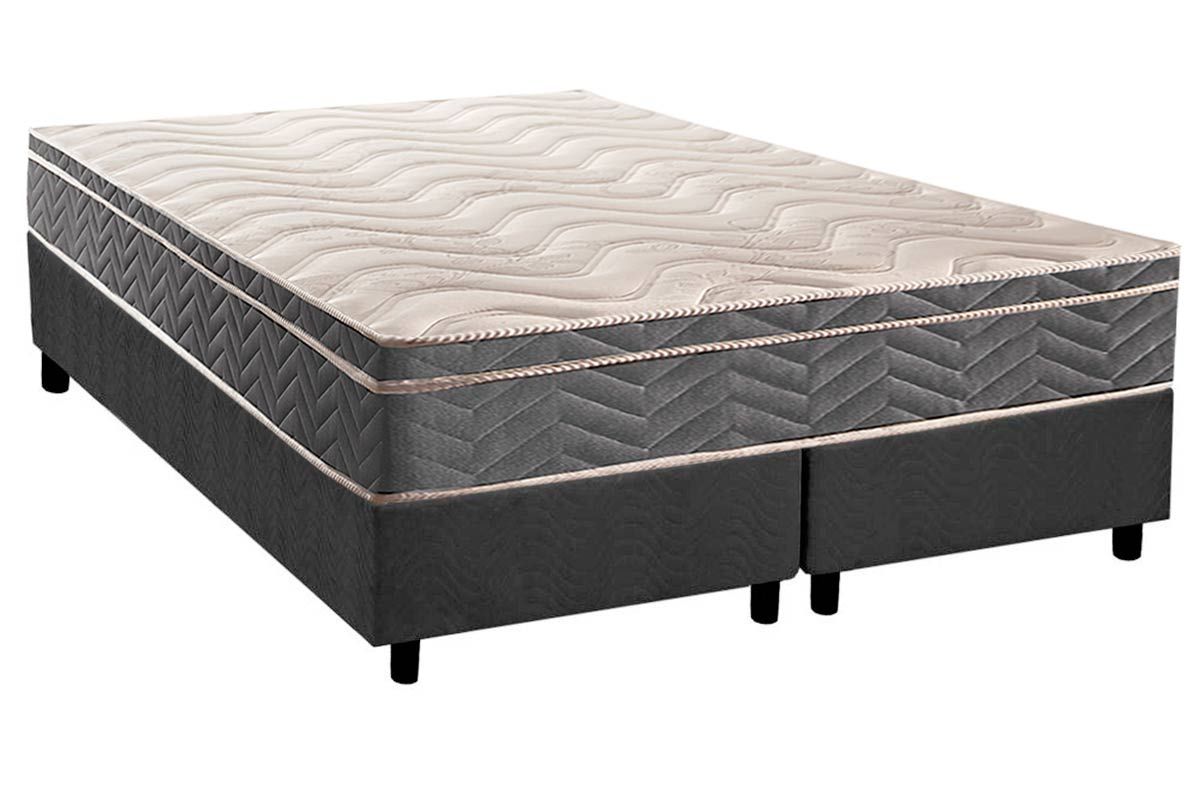 Cama Box CRC +Colchão Ortopédico Mega Paropas