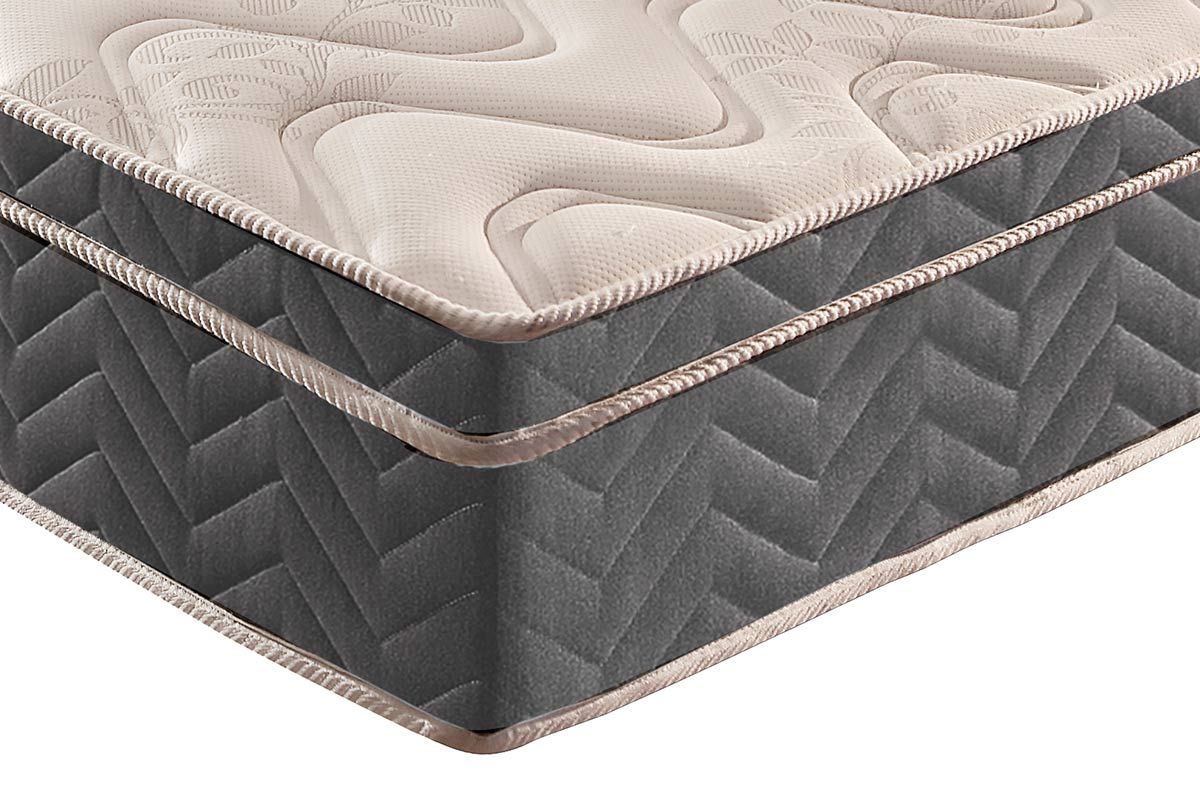Cama Box Baú CRC +Colchão Ortopédico Mega Paropas