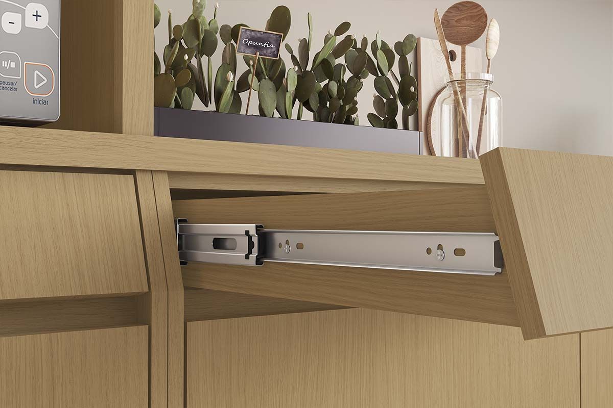 Balcão Cozinha Nesher Simone Mendes c/2 Portas 1Gav 80cm