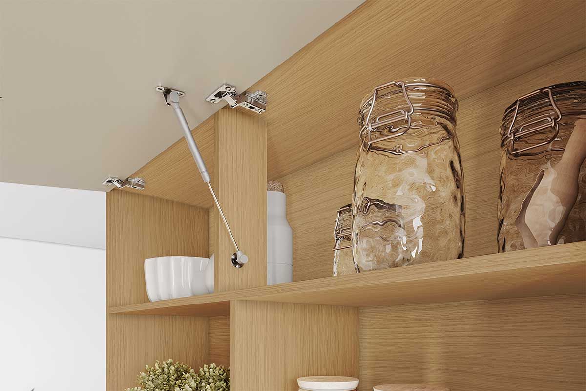 Cozinha Compacta Nesher Nobreza c/7 Portas 2Gavs 210cm