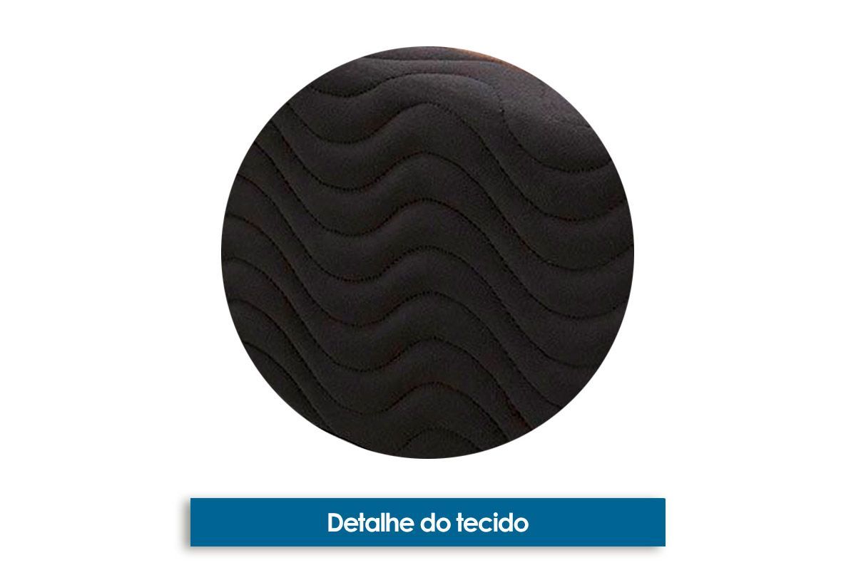 Cama Box Baú CRC +Colchão Ortopédico ISO60 Ortobom