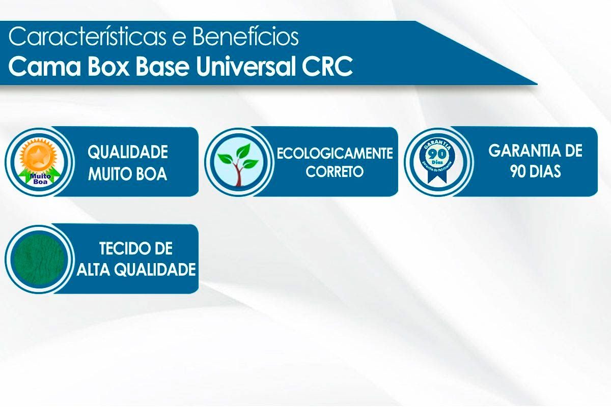 Cama Box CRC +Colchão Ortopédico PróExtreme Probel