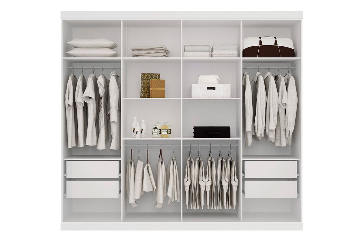 Conjunto Quarto Guarda Roupa + Cômoda QC132 S. Andirá
