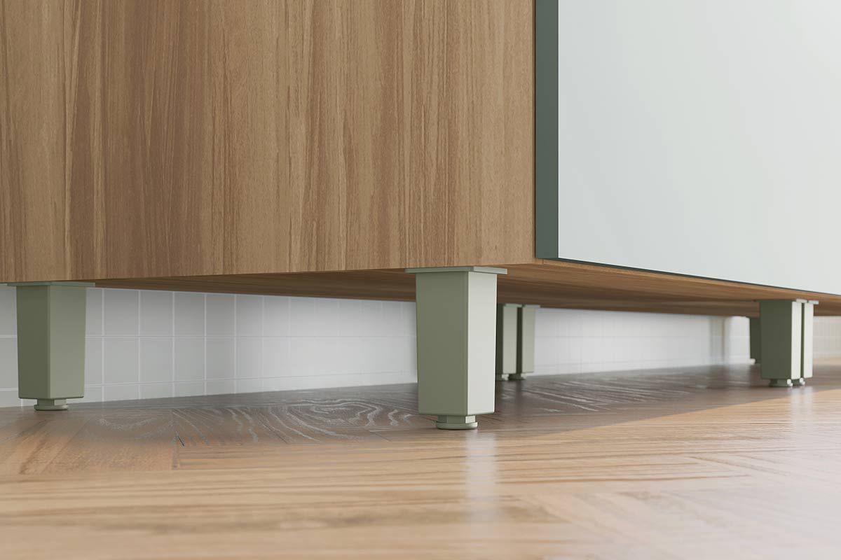 Armário Multiuso Lavanderia Marquesa c/2 Portas 2Gavs 70cm Nesher