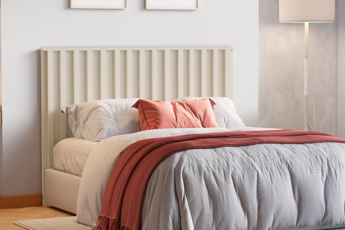 Cabeceira Box Madeirado Europa Vitoria Casal/QueenOff White