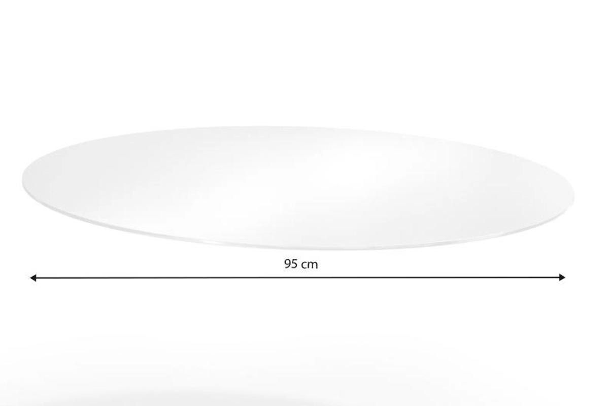 Sala Jantar Mesa Volga c/ Tampo de Vidro 95cm e 4 Cadeiras Zaria - Kappesberg