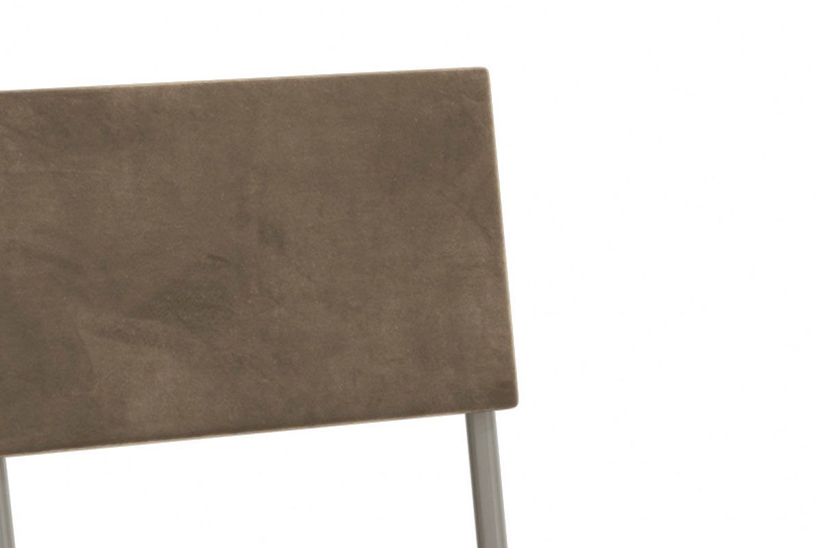 Sala Jantar Mesa Elba Tampo Madeirado c/ Vidro 120cm e 6 Cadeiras Zaria - Kappesberg