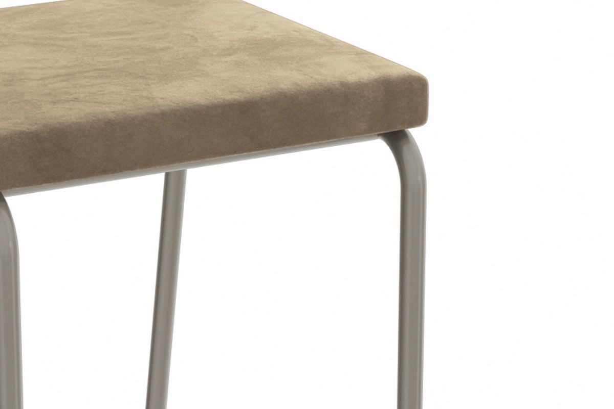Sala Jantar Mesa Elba Tampo Madeirado c/ Vidro 120cm e 6 Cadeiras Zaria - Kappesberg