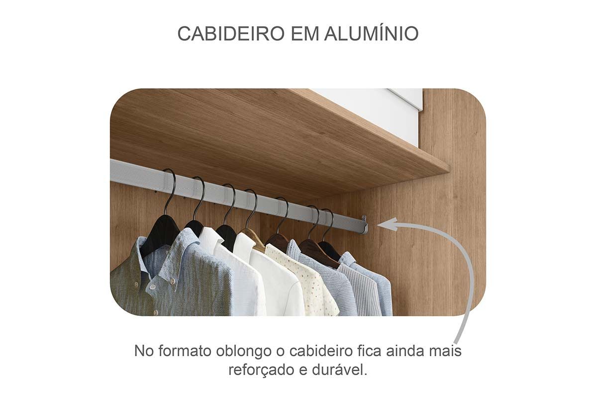 Guarda Roupa Casal 2 Portas e 8 Gavetas Belmonte/Brusque N. Horizonte Guarda Roupa Casal 2 Portas e 8 Gavetas Belmonte/Brusque N. Horizonte